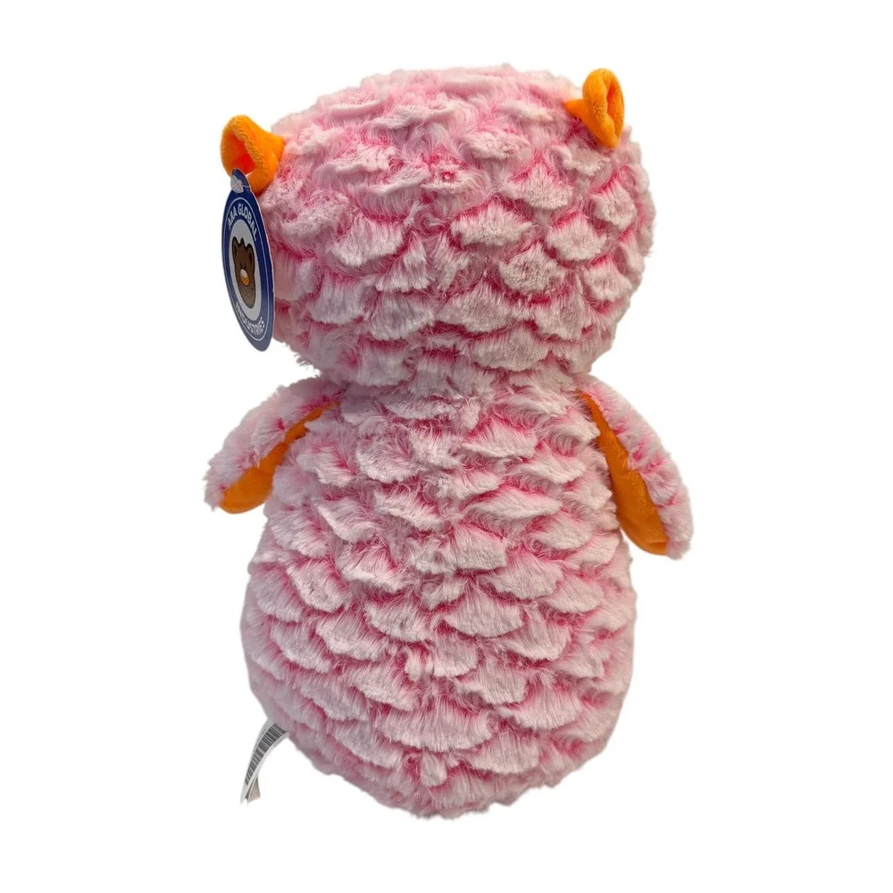 A&A‎ Global Industries Pink White Owl Plush Stuffed Animal Toy 4GJUMMIX19